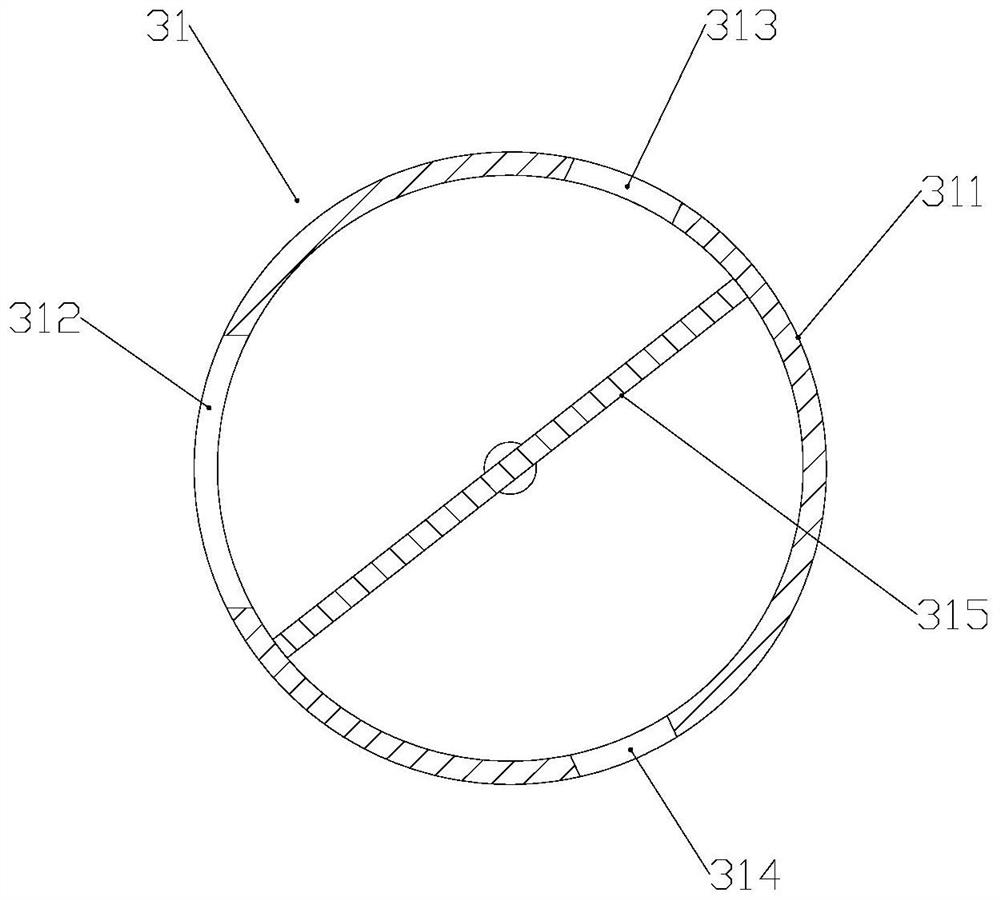 Movable slurry material treatment device