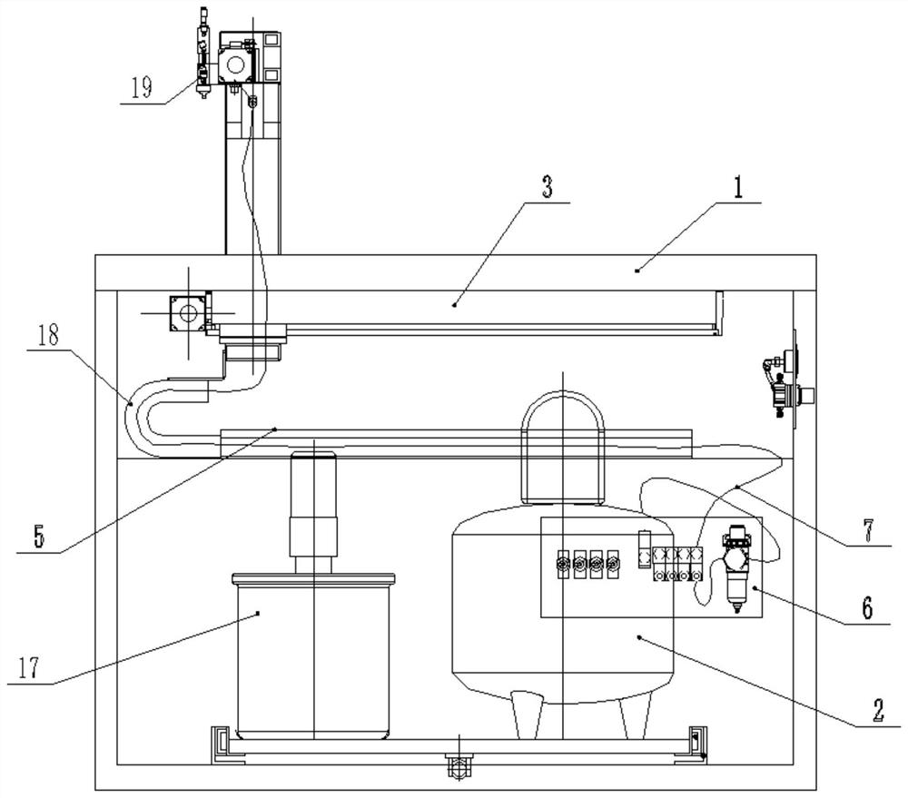 A kind of paper deacidification equipment