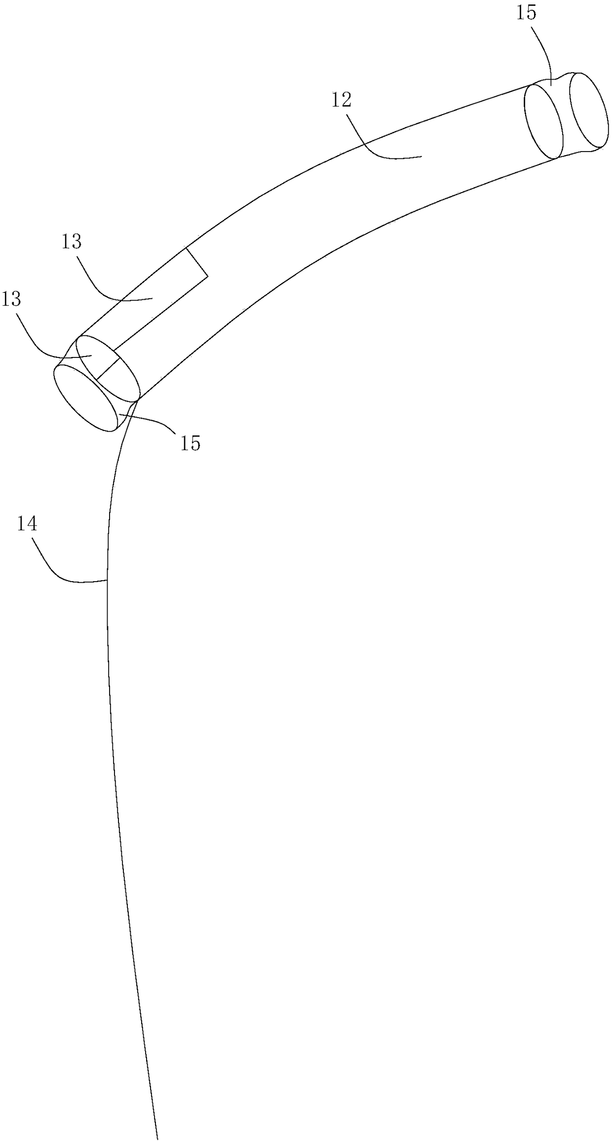 Intrahepatic bile duct coated stent and use method thereof