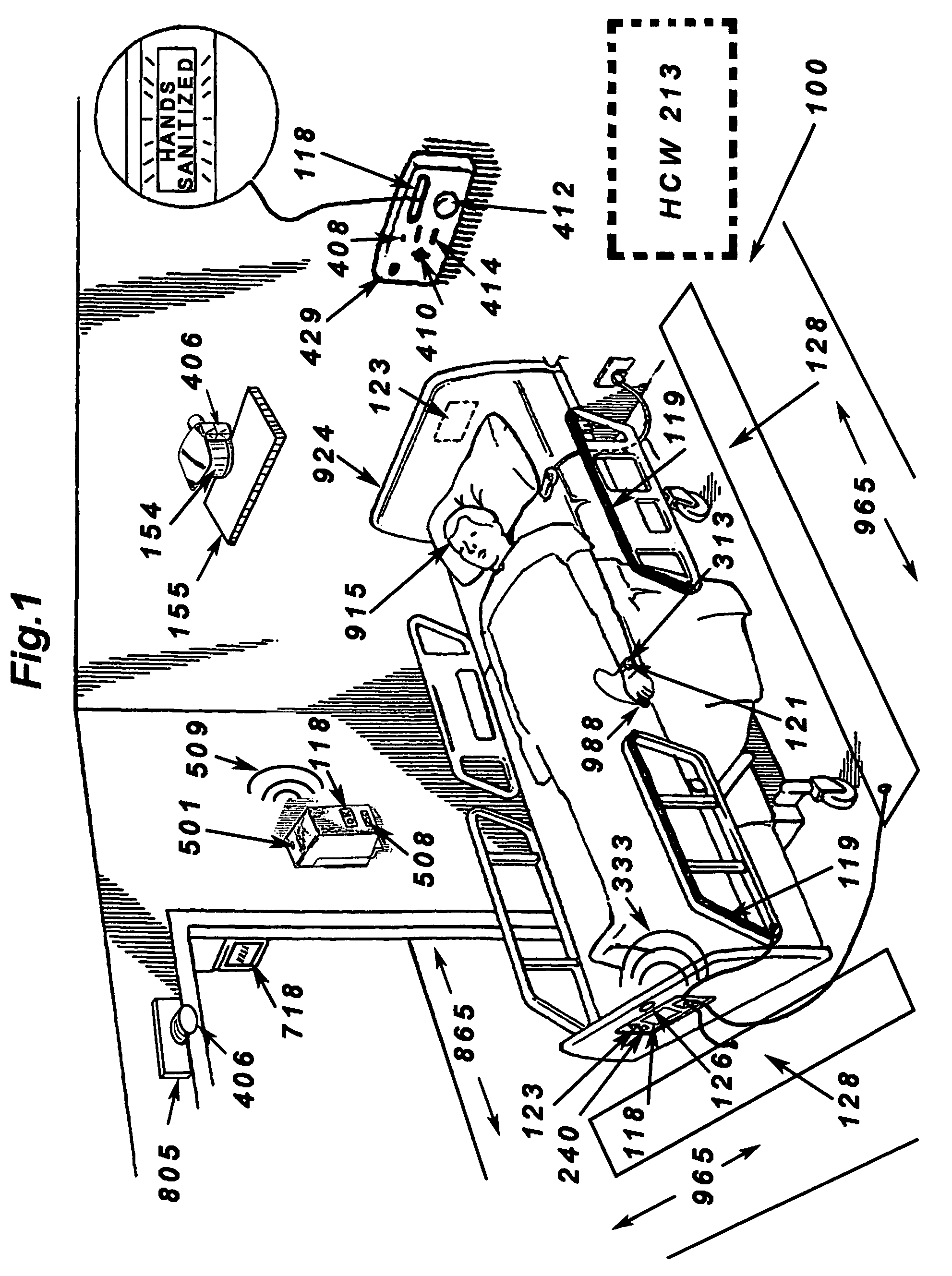 Systems and methods for monitoring health care workers and patients