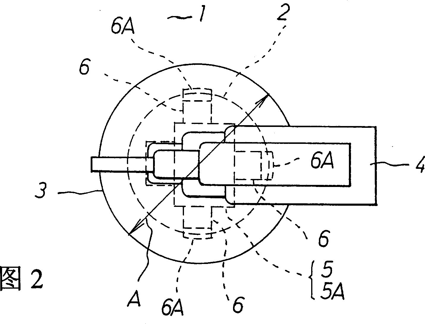 Fuel box connector mounting structure