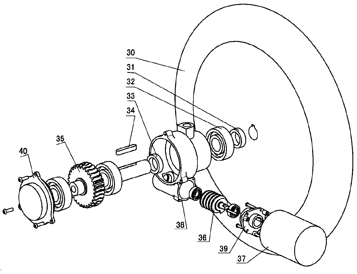 Adaptive electric wheelchair capable of climbing steep slopes