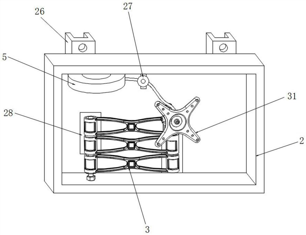 Position-adjustable positioning support for underground wireless AP