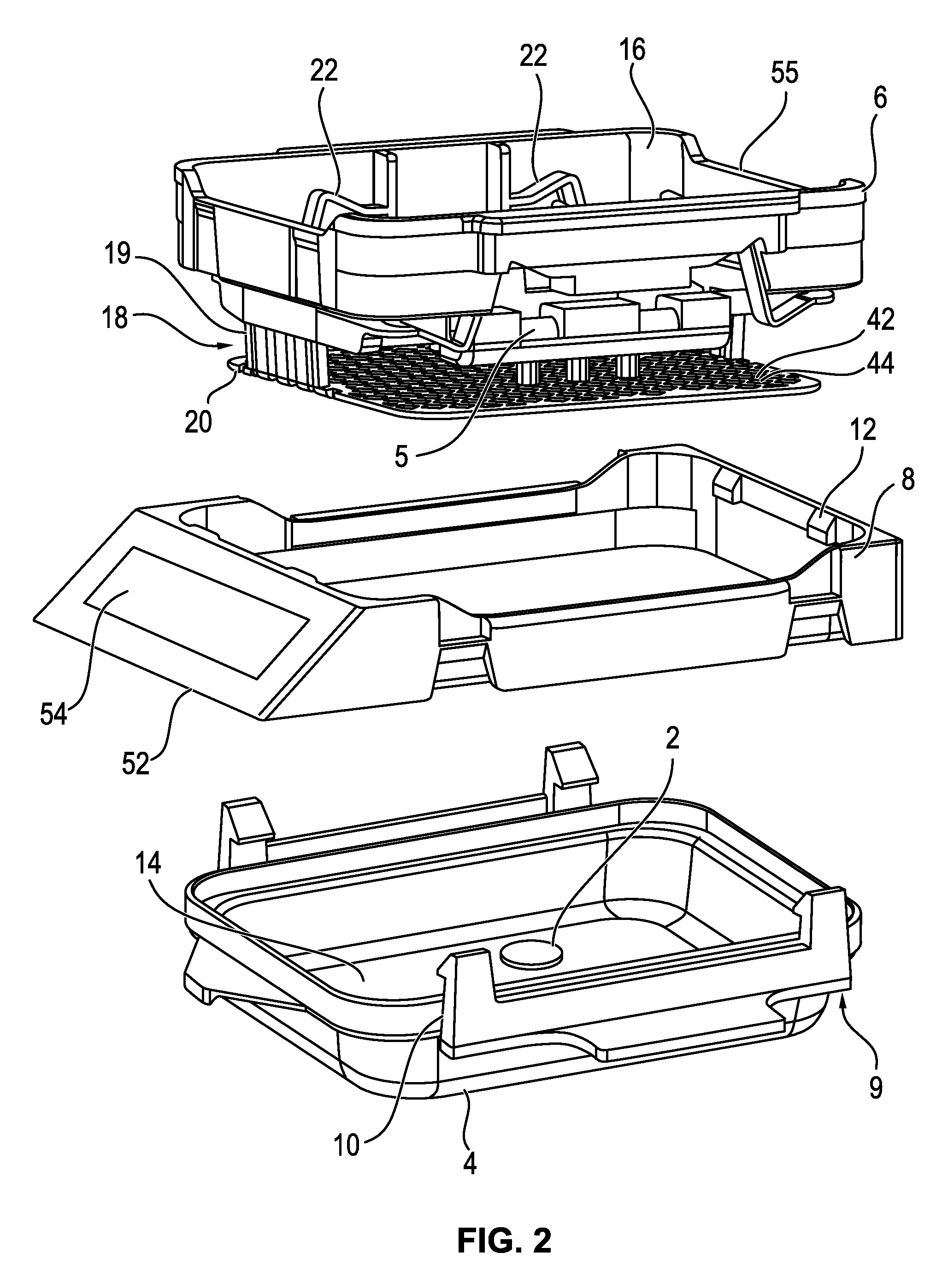 Tissue cassette with retractable member