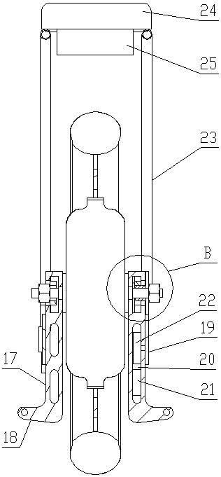 An electric bicycle whose speed is controlled by the position of the center of gravity