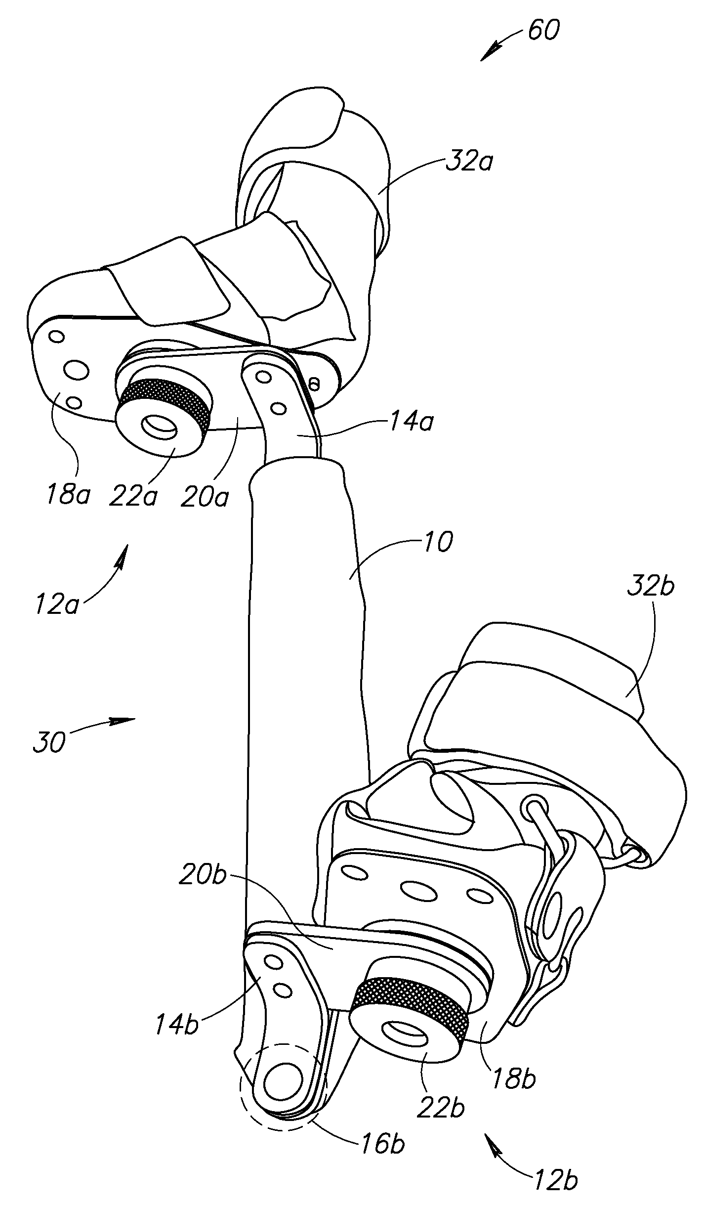 Orthotic clubfoot device