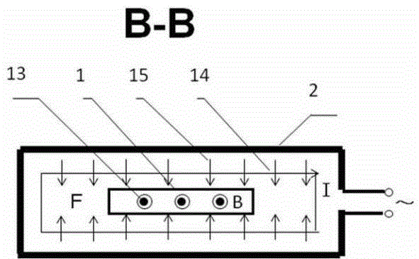 Method for preparing silicon band by direct forming and silicon wafer direct forming device