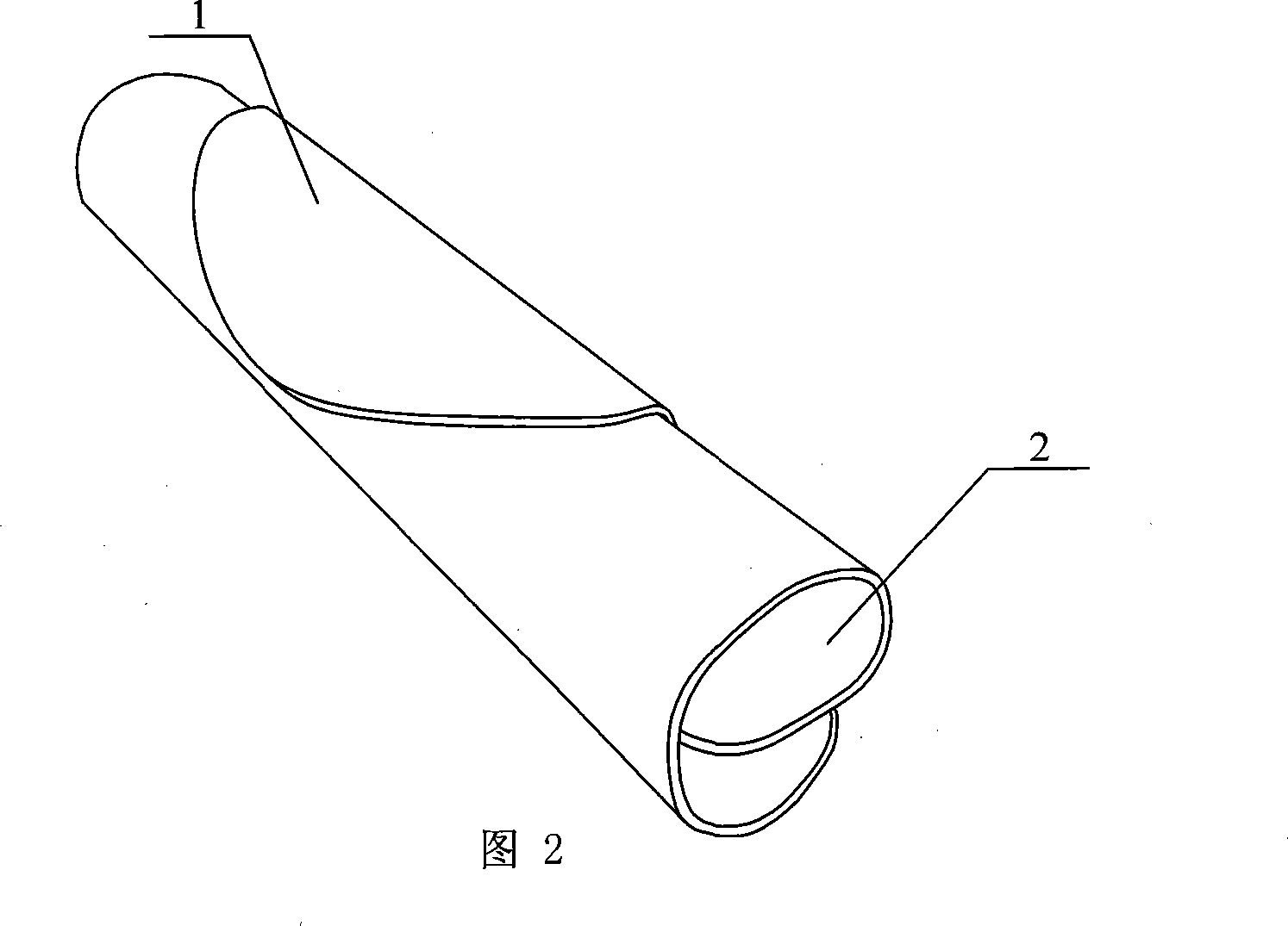 Extensible mirror body with shape memory material lining substrate