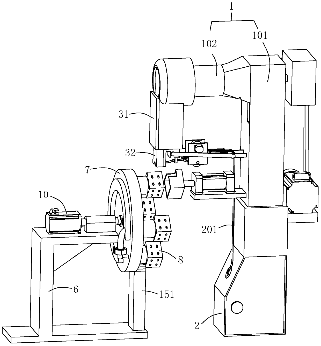 Angle pasting machine for carton