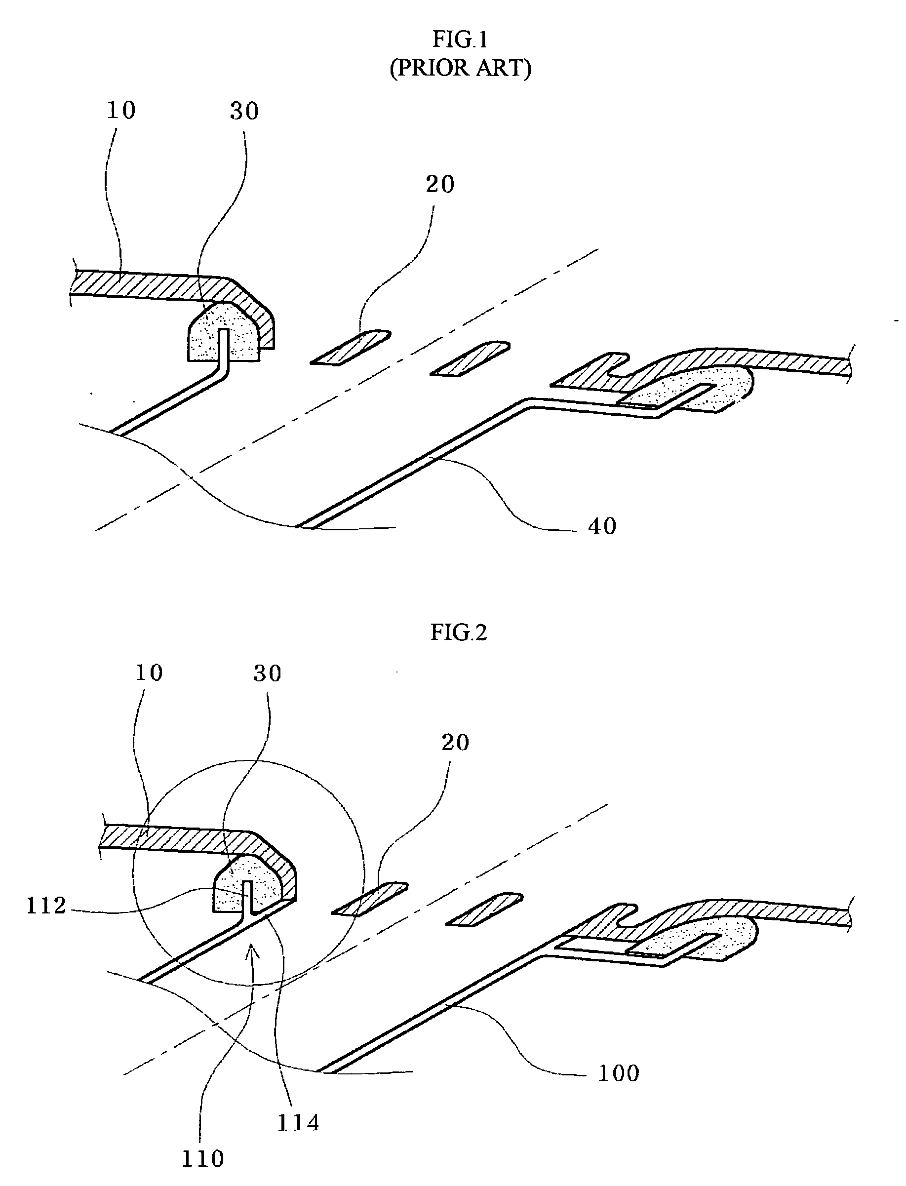 Structure of demister hose for vehicles