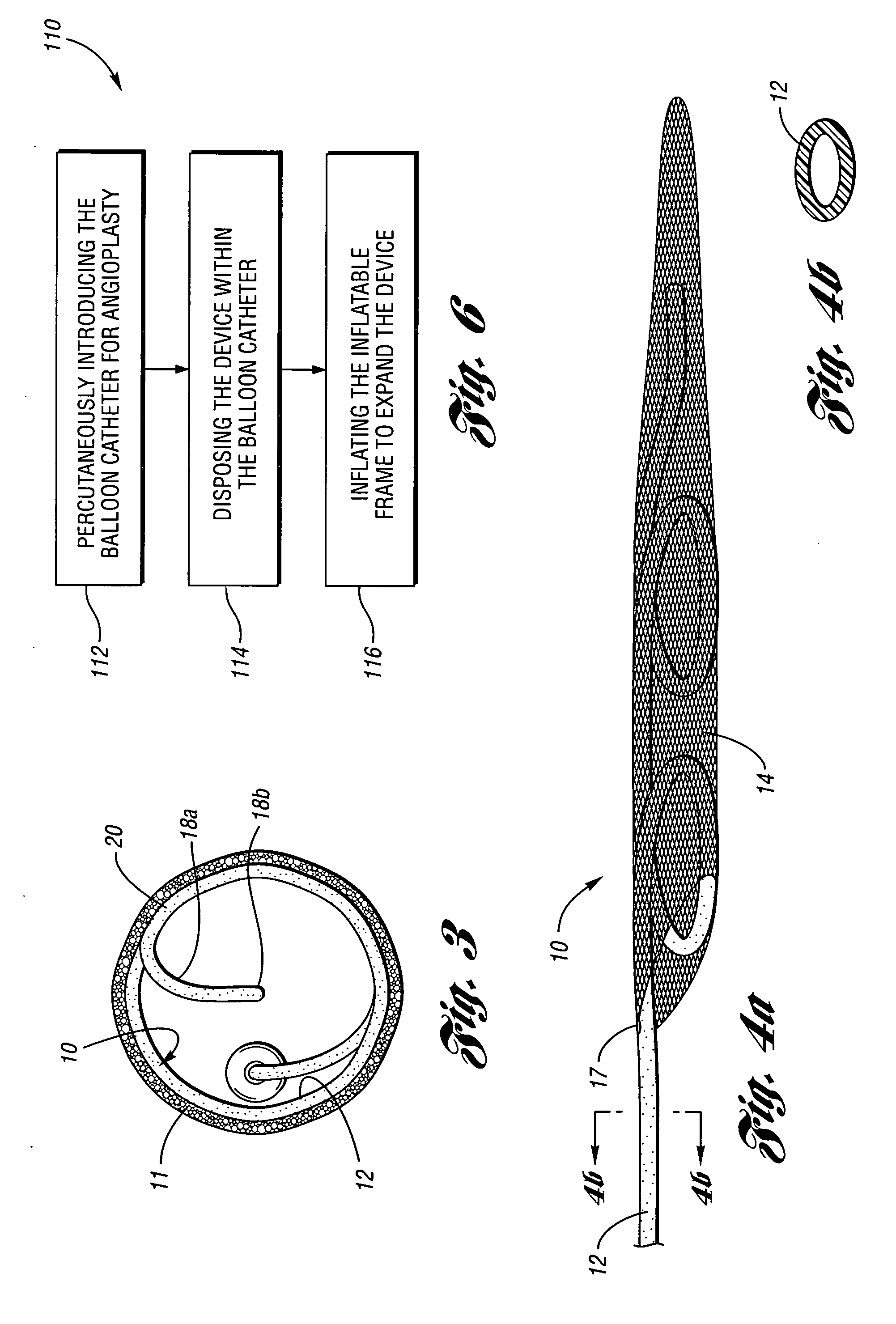 Embolic protection device having inflatable frame