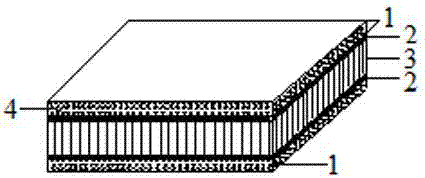 Honeycomb-structure sheet material having fiber-reinforced thermoplastic skin and preparation method thereof