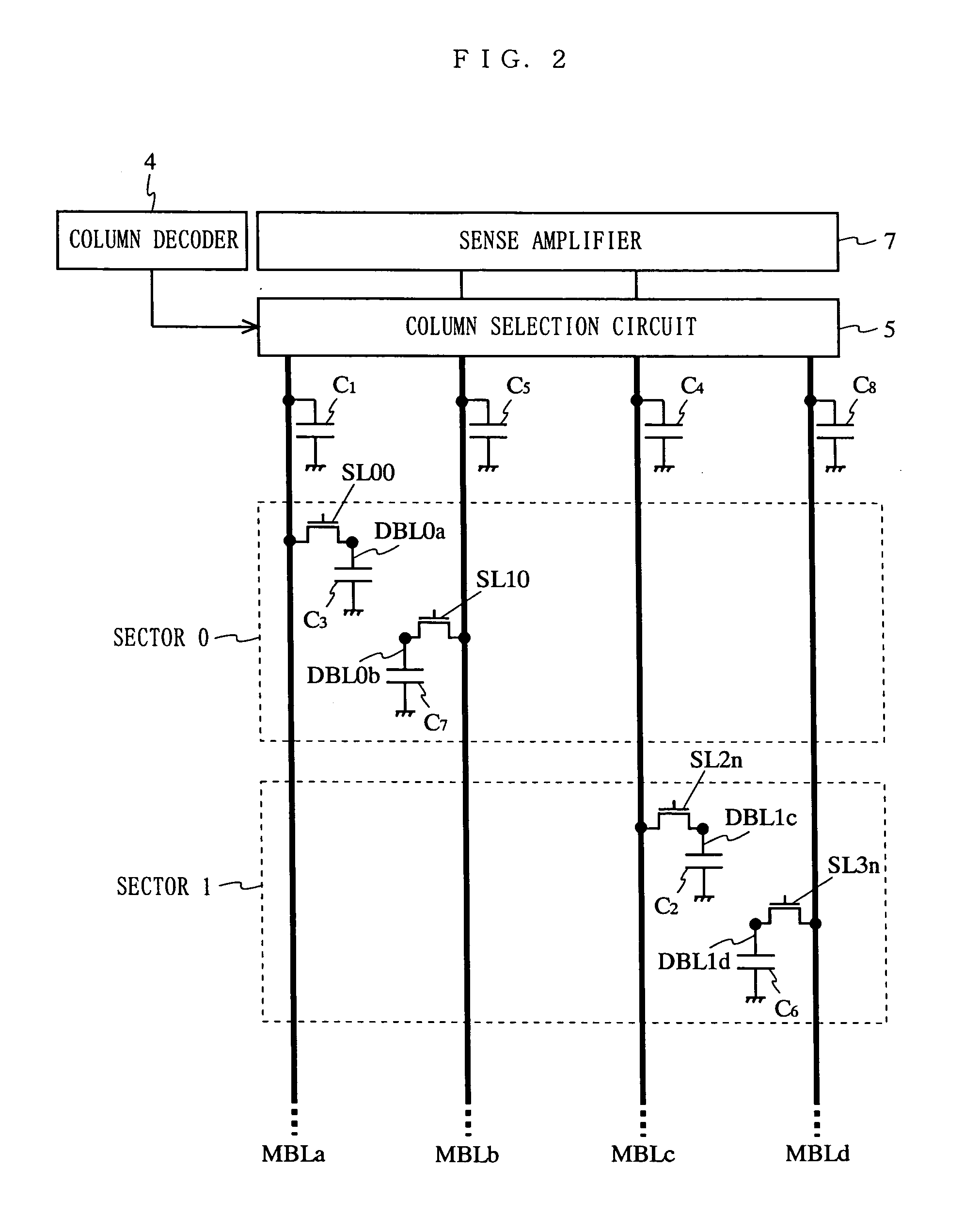 Non-volatile semiconductor memory device