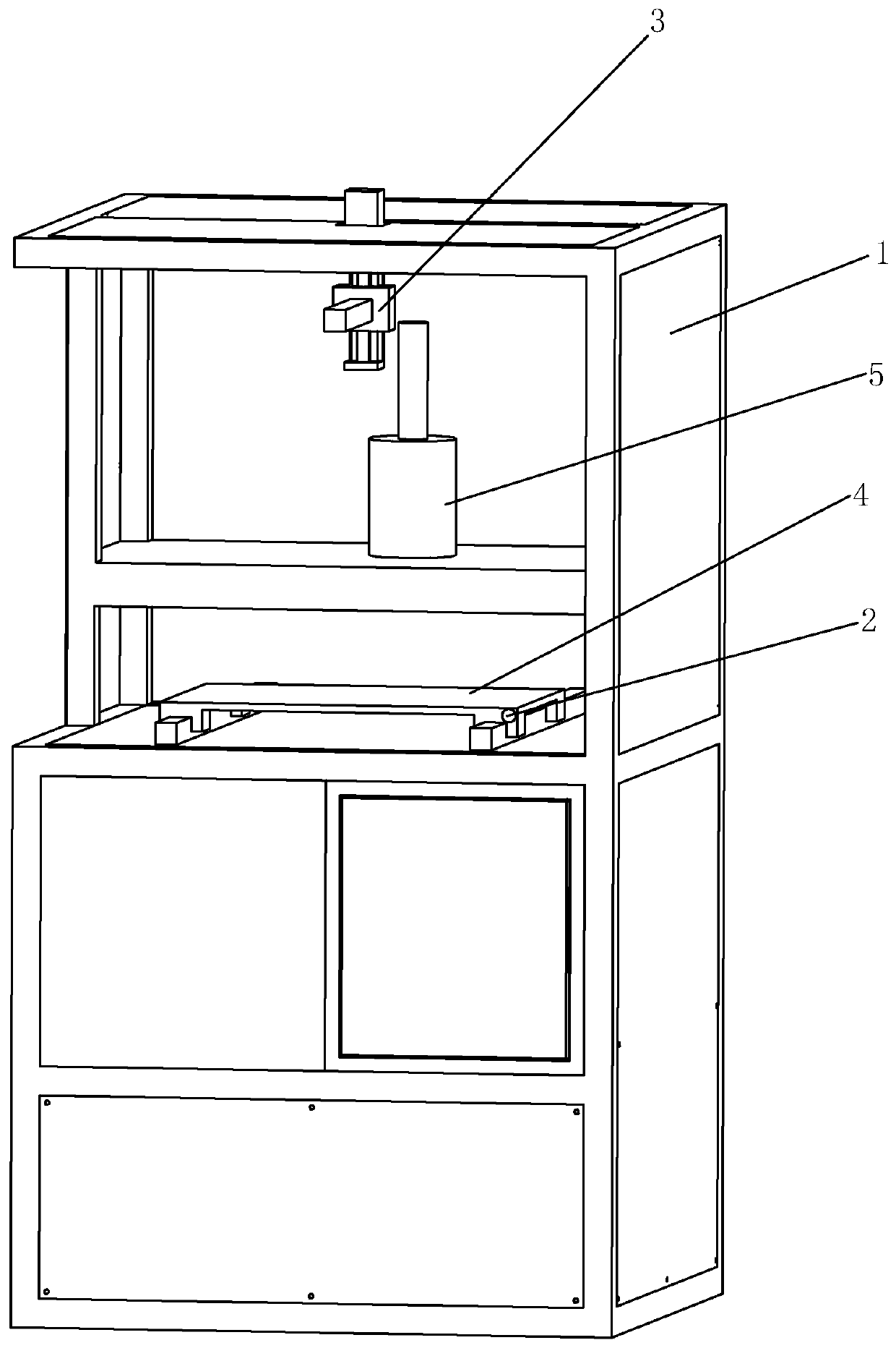 A capacitance counting device and method