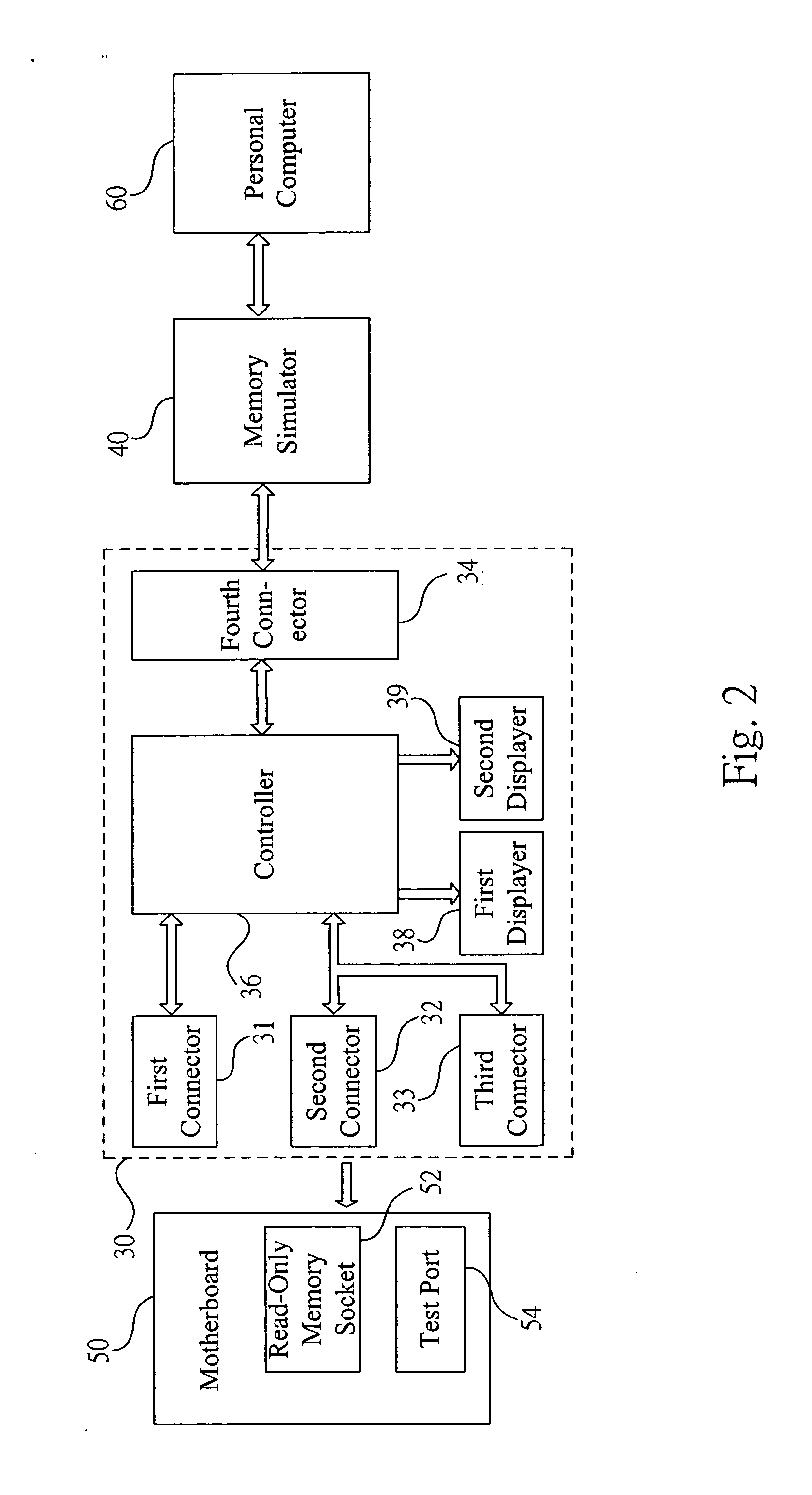 Adaptive device for memory simulator