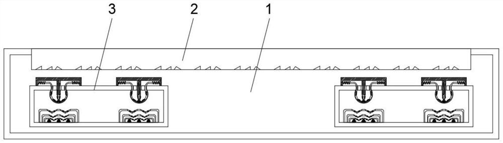 Logistics transportation tray stable in connection