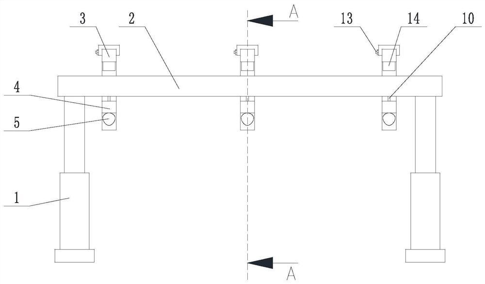 Oil casing threaded joint triangular mark batch printing equipment