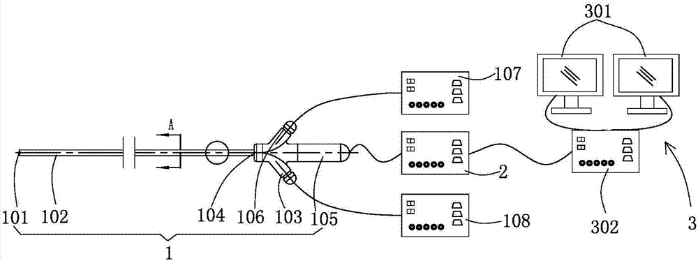 Navigation system used for shaft fracture intramedullary reduction and use method thereof