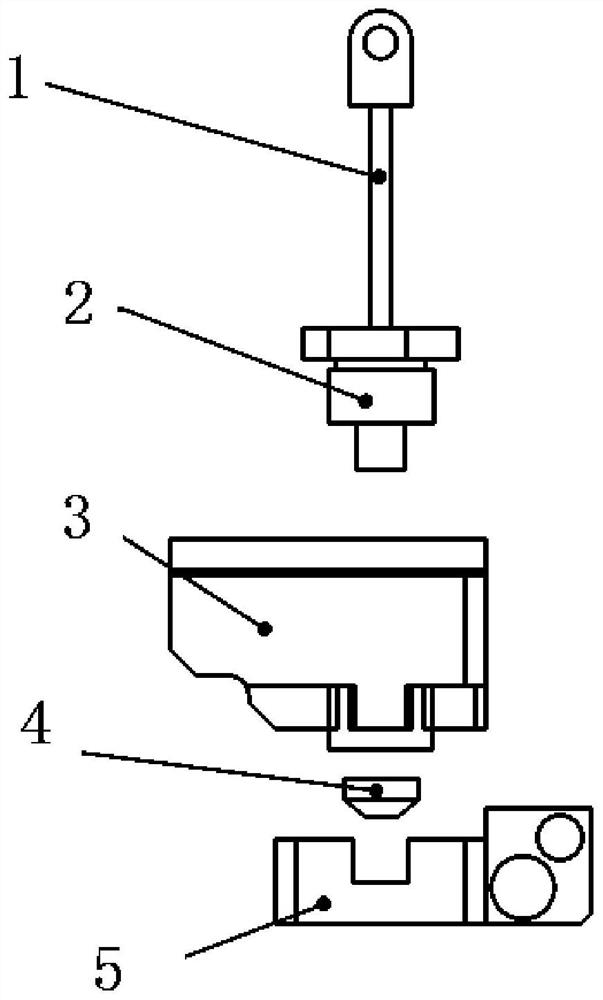 Detachable glue discharging module for dispensing machine