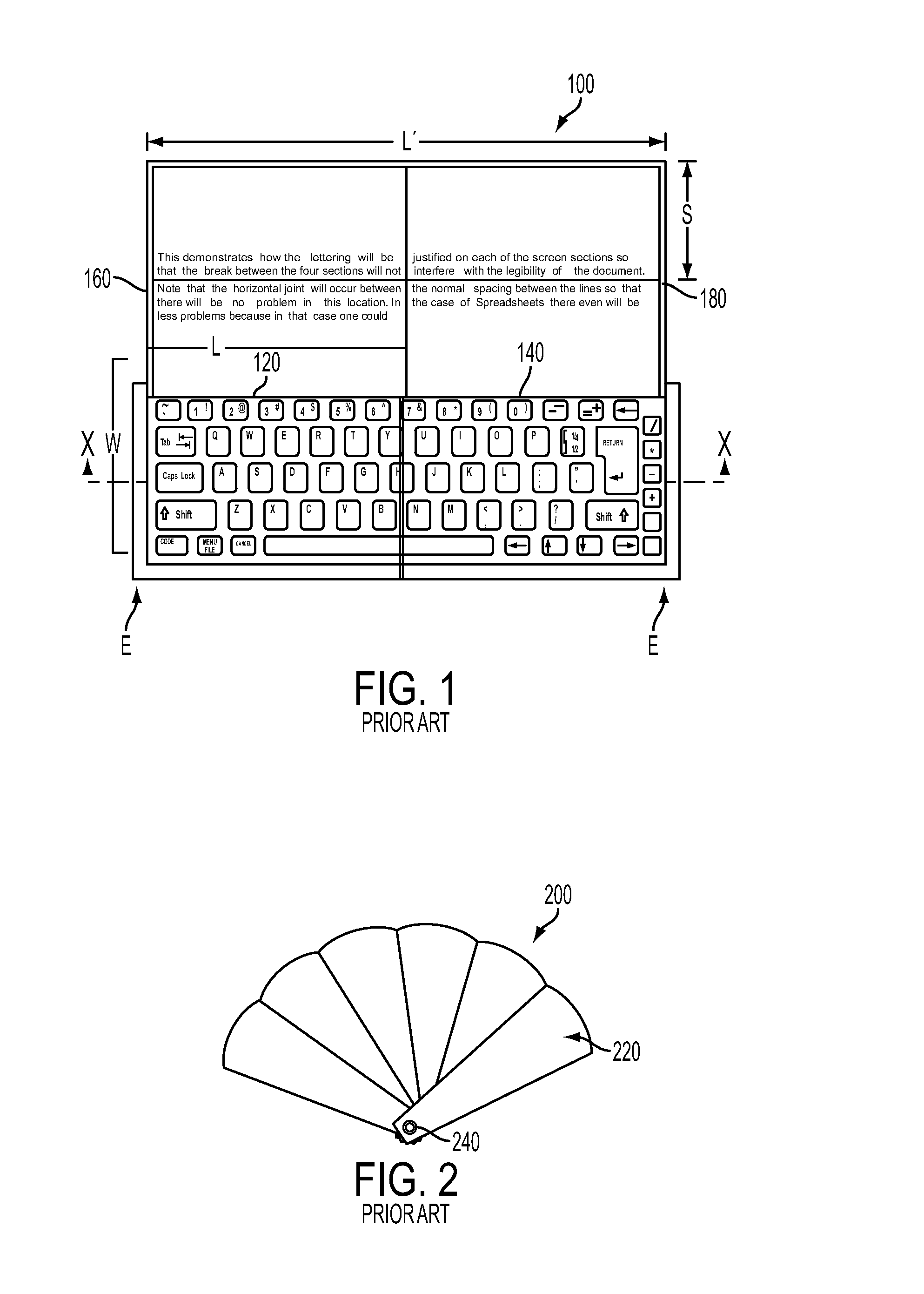 Slide-out information display