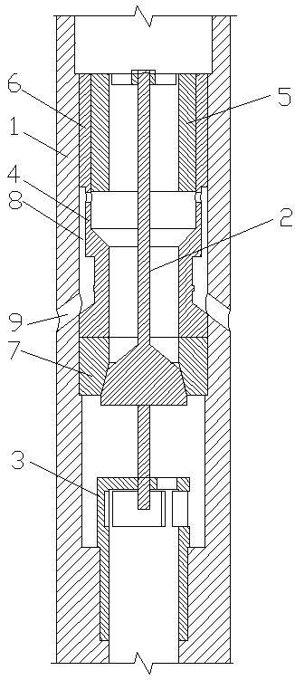 A self-grouting back pressure valve