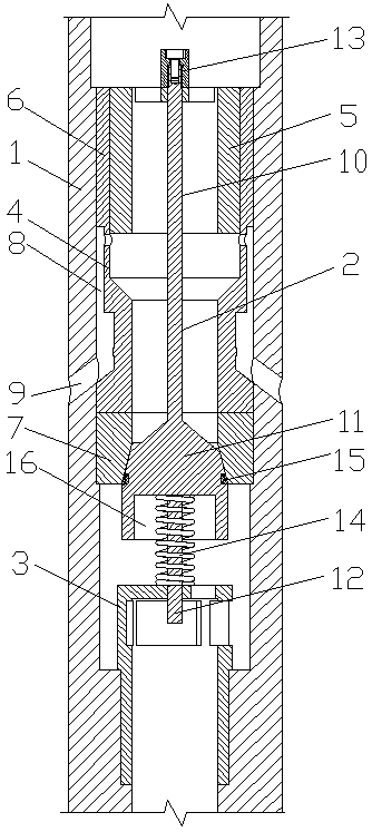 A self-grouting back pressure valve