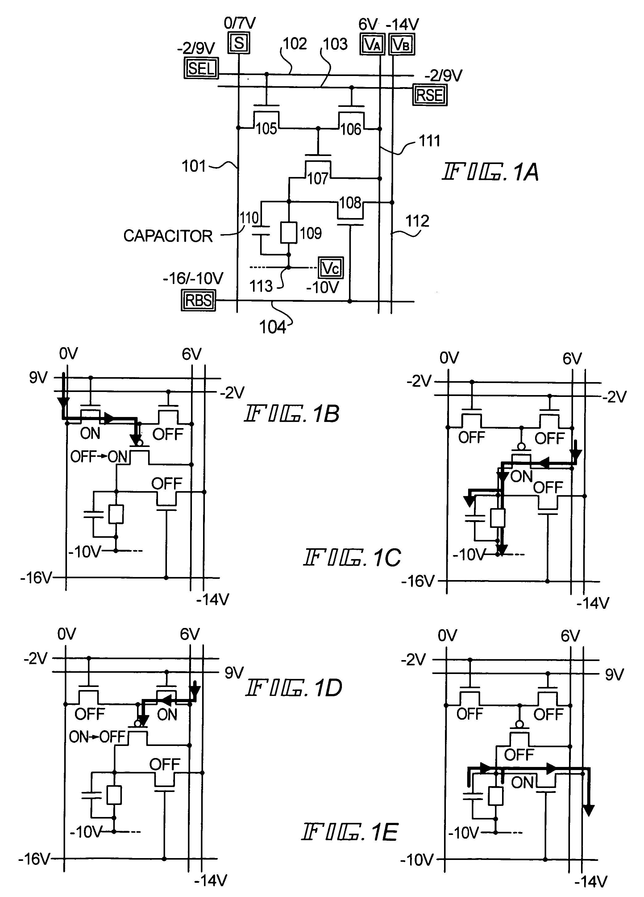 Light emitting device and method of driving the light emitting device