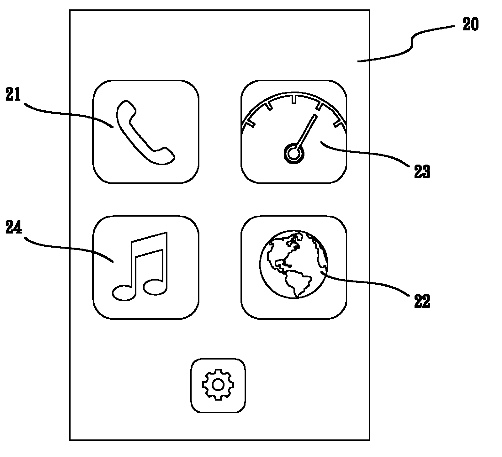 Operating device for combining intelligent mobile phone with bicycling