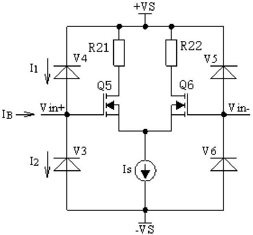 FA-level weak current signal measurement circuit