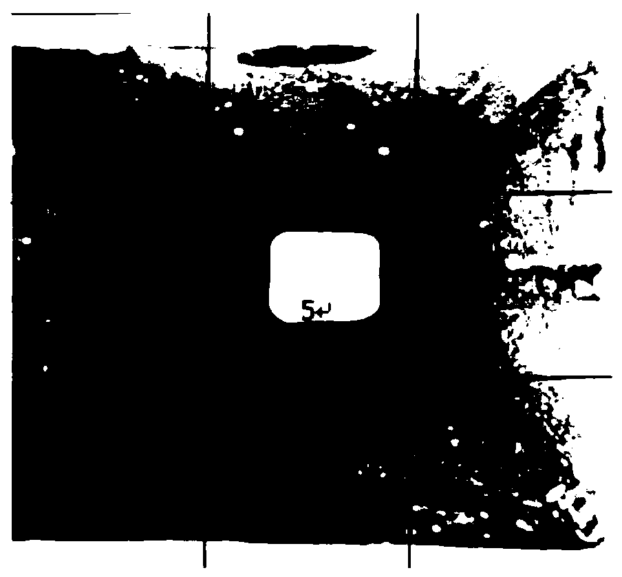 Method, device and system for automatically identifying welding seam position based on square tube