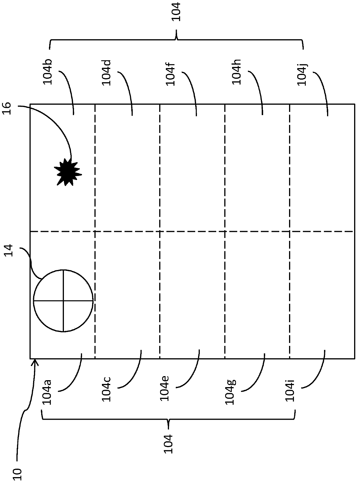 Method for detecting surface of hot plate