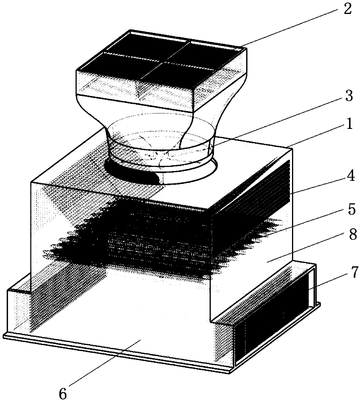 Efficient and environment-friendly mechanical draft cooling tower