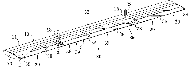 Blade of vertical axis wind turbine