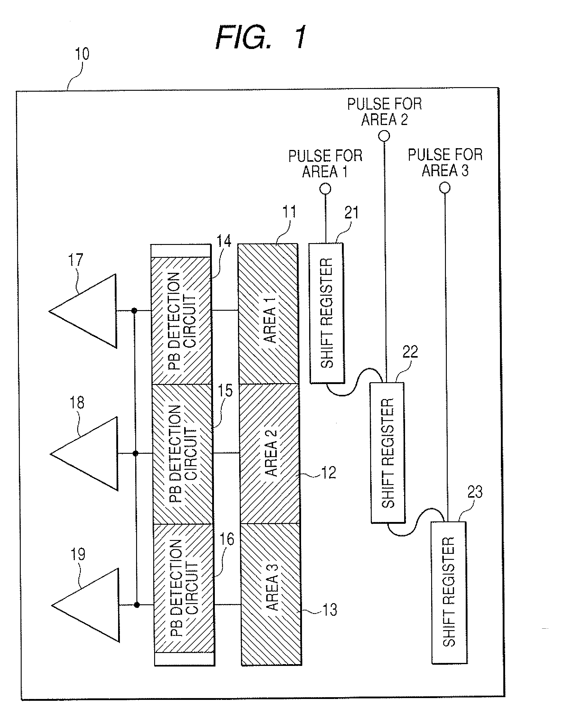 Focus detection apparatus, method of driving the same and camera system