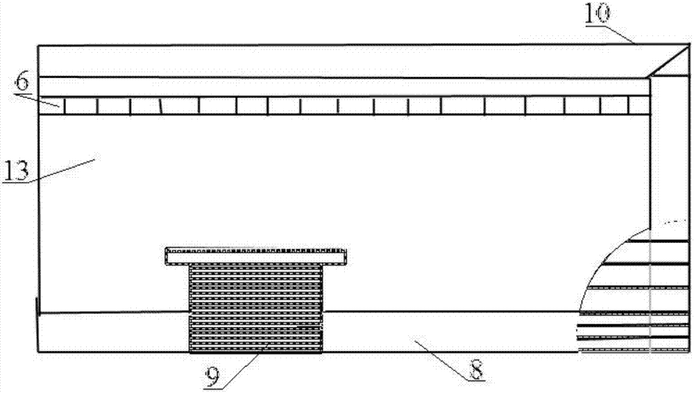 Fully enclosed construction enclosure and arranging method thereof