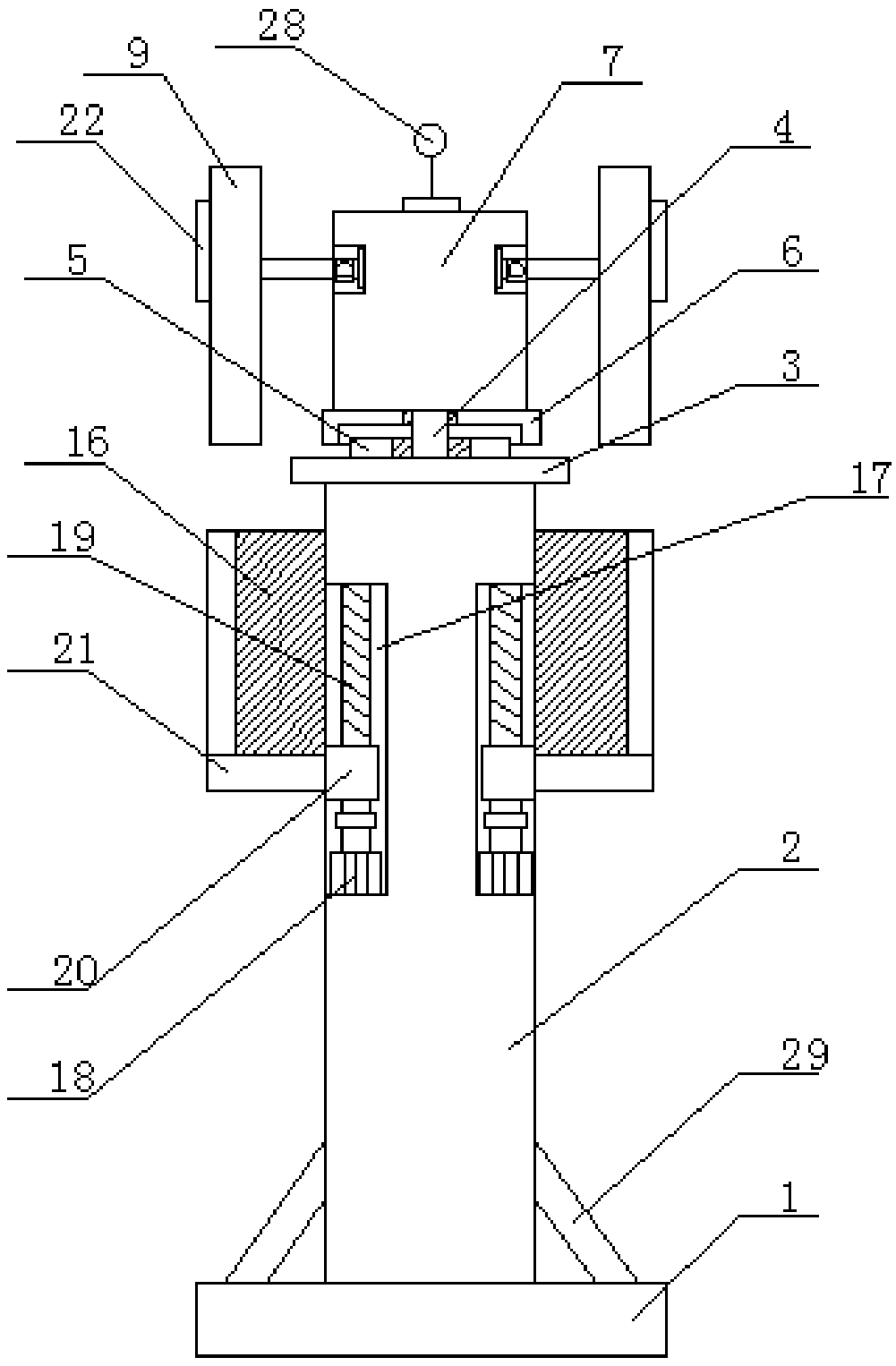 A kind of wind generator with windproof function