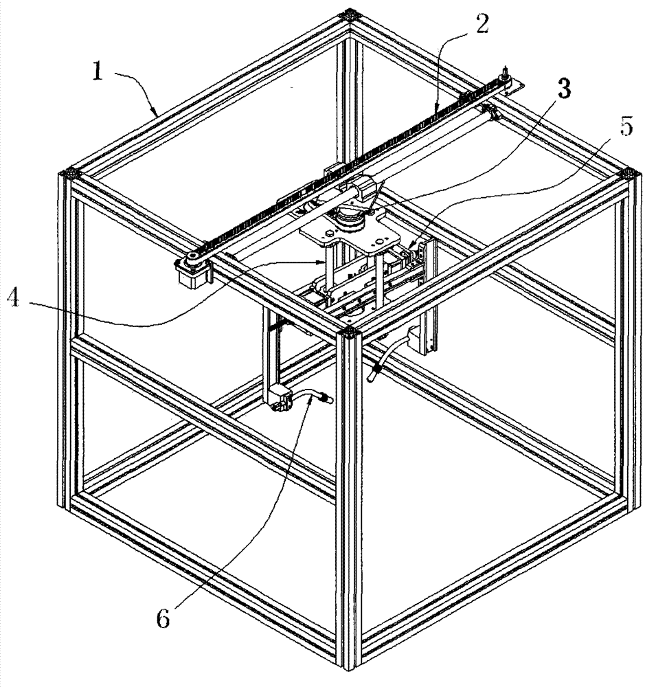 Polar coordinate numerical control fused deposition rapid prototyping machine and prototyping method thereof