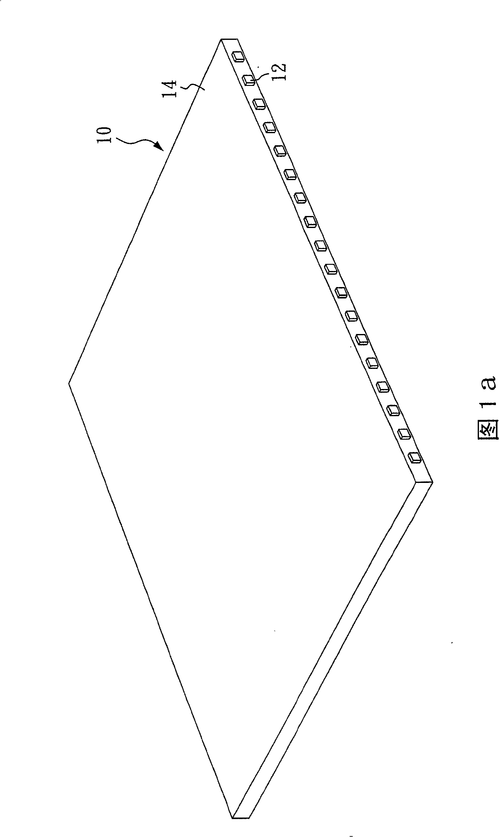 Backlight module for flat display device