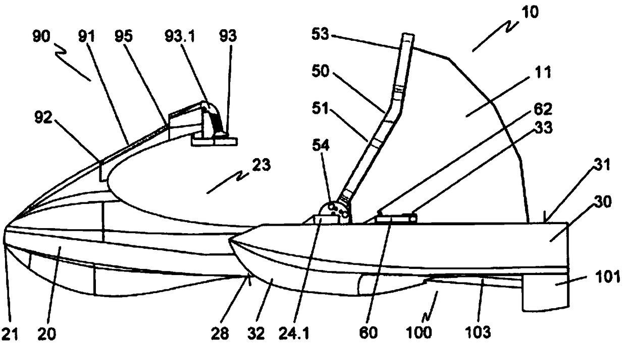 Floating vessel