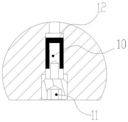 Hydraulic expansion locking bolt