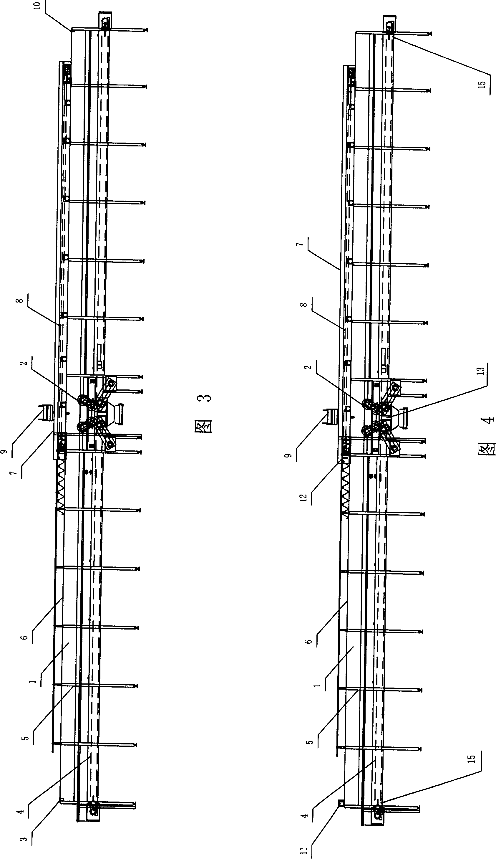 Method for fast stepless regulating and controlling cabinet storage capacity in storage cabinet system