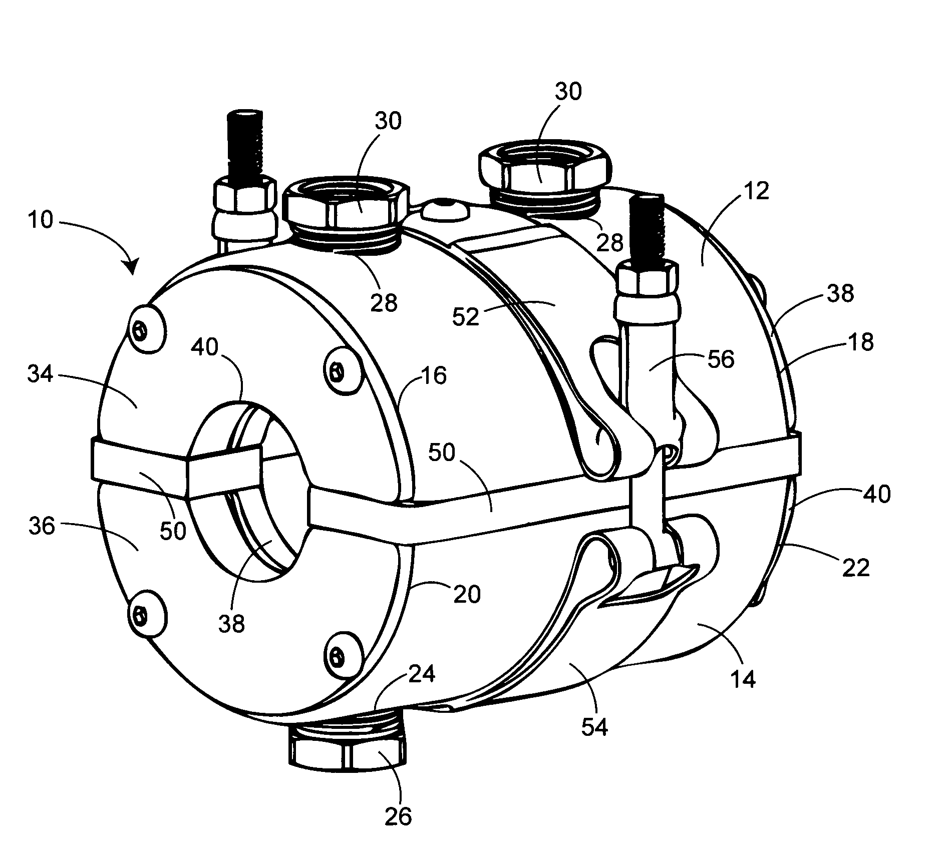 Cryogenic freezing apparatus