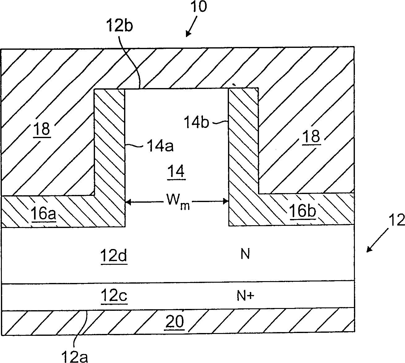 Trench Schottky rectifier