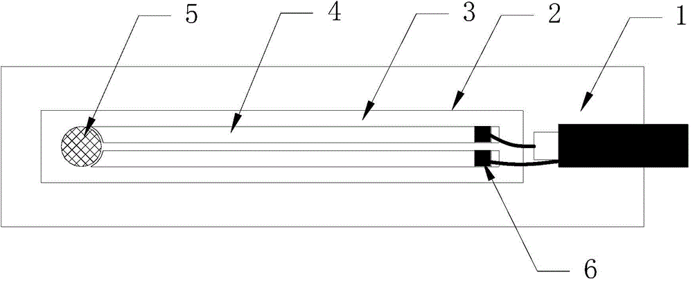 Manganin pressure sensor and device for measuring underwater explosion near-field impact wave pressure