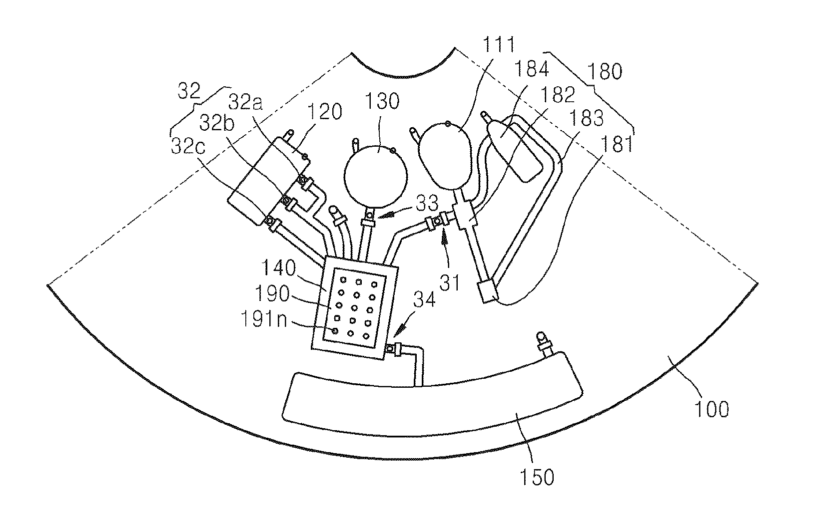 Microfluidic device using microfluidic chip and microfluidic device using biomolecule microarray chip