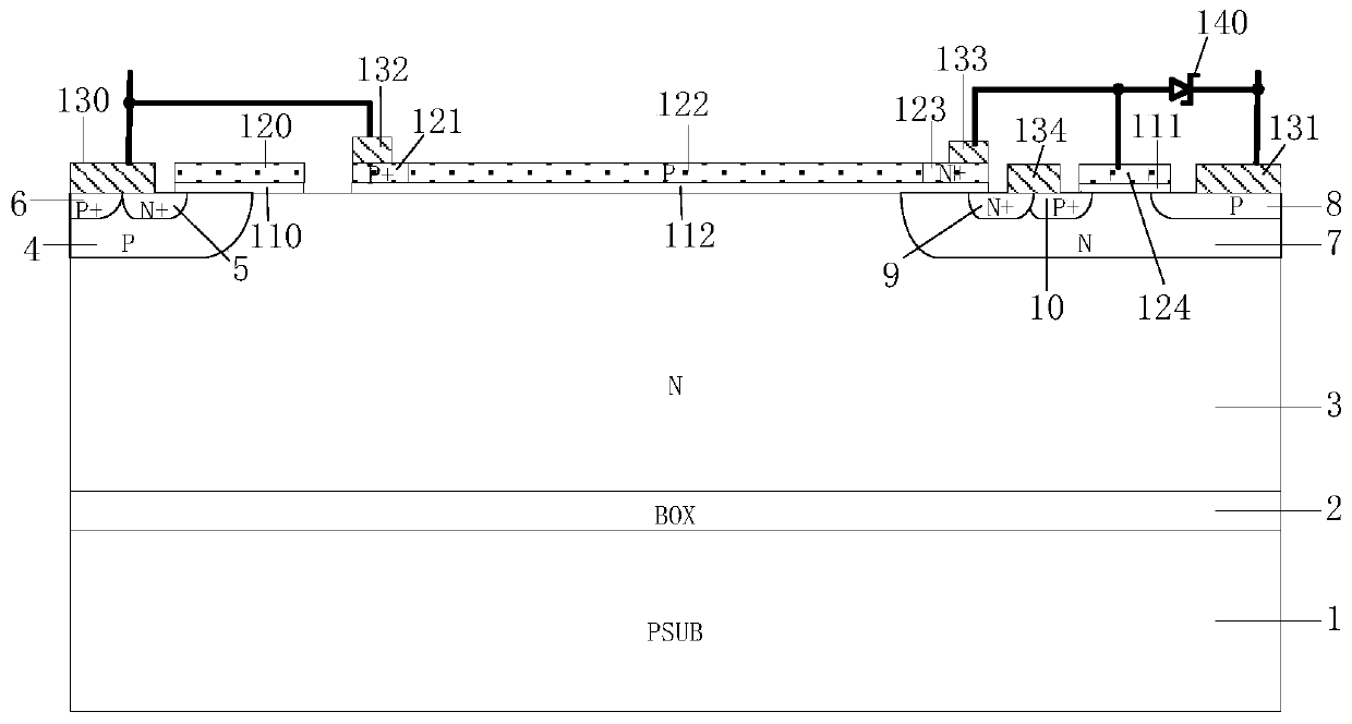 A Lateral Insulated Gate Bipolar Transistor