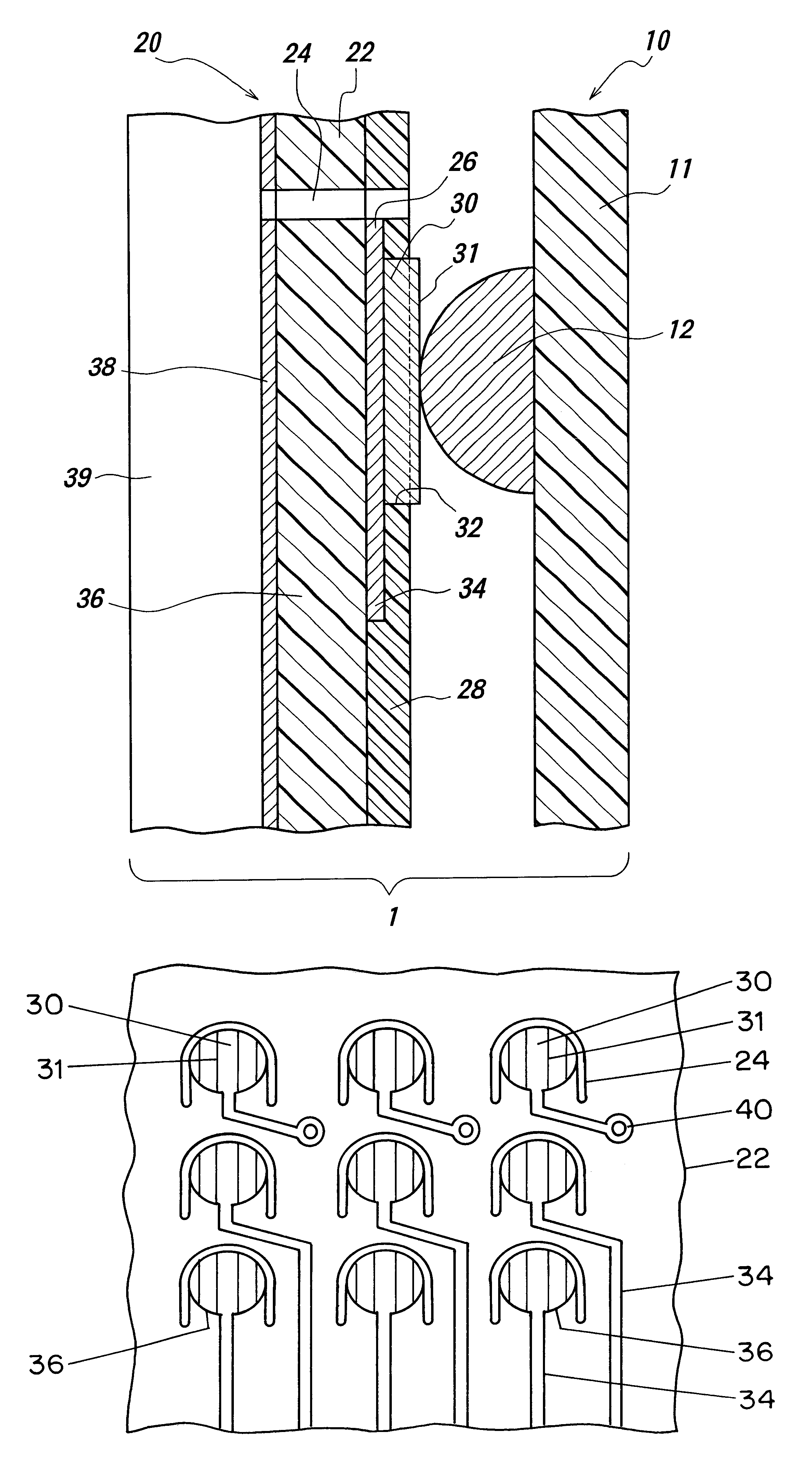 Electrical connectors adapted to reduce or prevent adherence of conductive material to contact portions as the connector