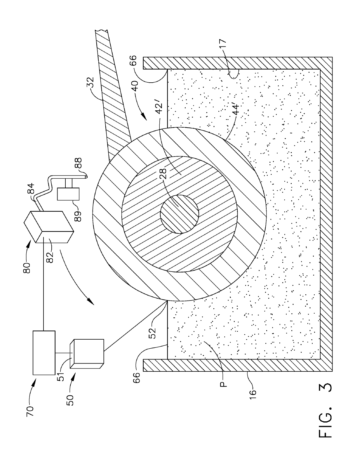 Additive machine utilizing rotational build surface