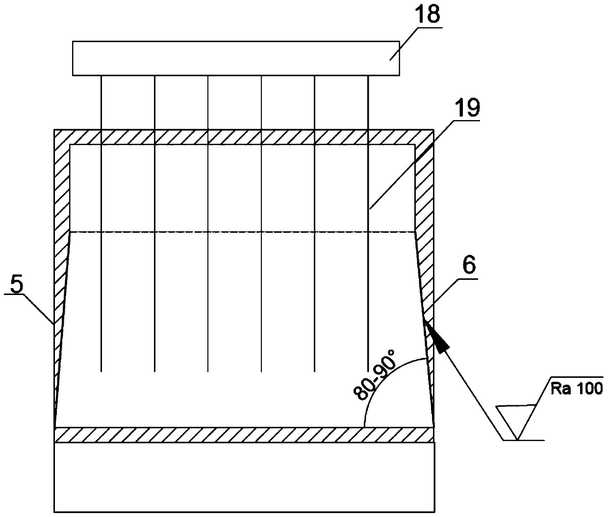 A circulating fluidized bed external heat exchanger to improve the heat transfer uniformity of gas-solid flow