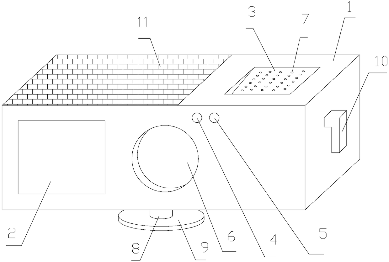 Authentication device used for driver